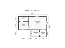 3d проект ББ002 - планировка 1 этажа</div>