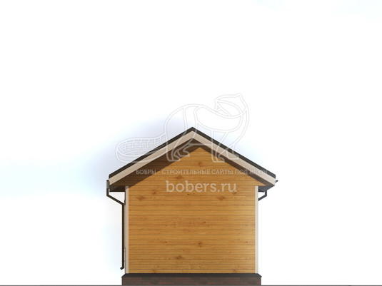 3d проект ББ003 - фасад 3