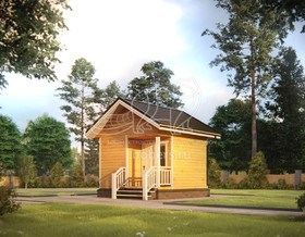 3d проект ББ004 - вид сзади</div>