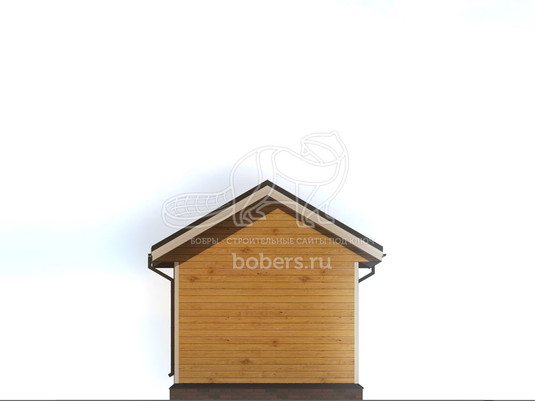 3d проект ББ004 - фасад 3