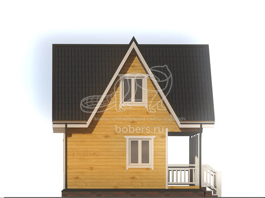 3d проект ББ007 - фасад 4</div>