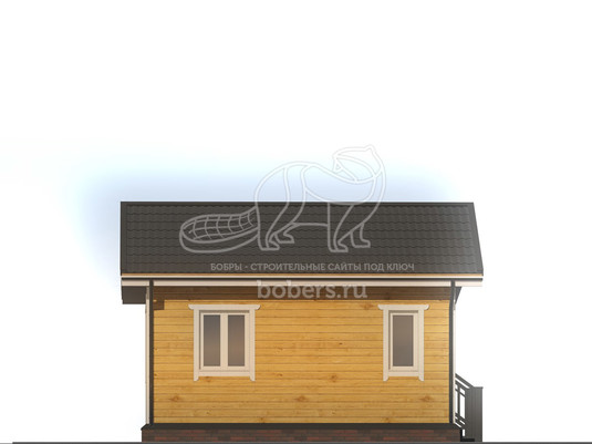 3d проект ББ009 - фасад 4</div>