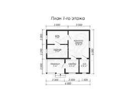 3d проект ББ015 - планировка 1 этажа</div>