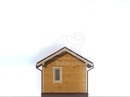 3d проект ББ017 - фасад 3