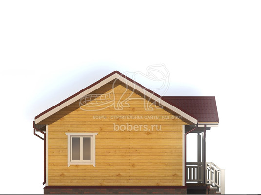 3d проект ББ018 - фасад 4</div>