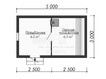 3d проект ББ023 - планировка 1 этажа</div> (превью)