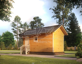 3d проект ББ024 - вид сзади</div>