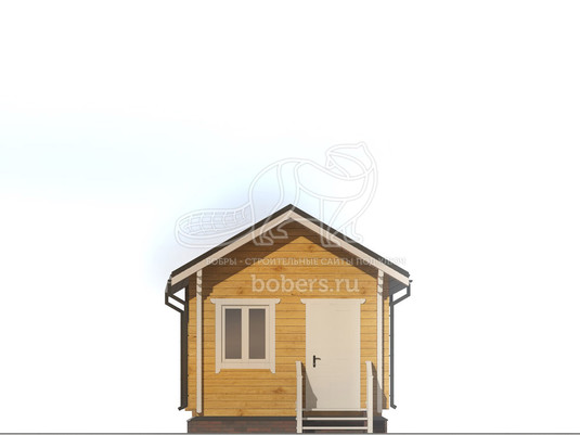 3d проект ББ027 - фасад 4</div>