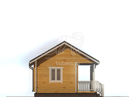 3d проект ББ028 - фасад 3