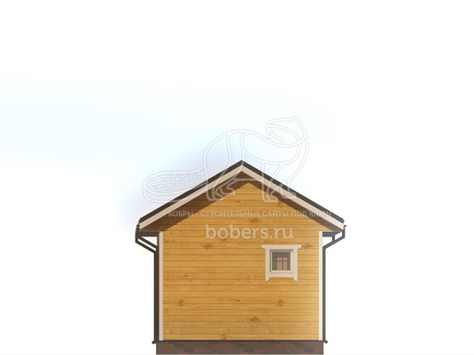 3d проект ББ032 - фасад 3