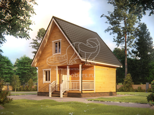 3d проект ББ044- вид спереди