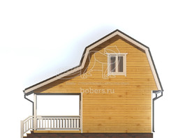 3d проект ББ048 - фасад 3