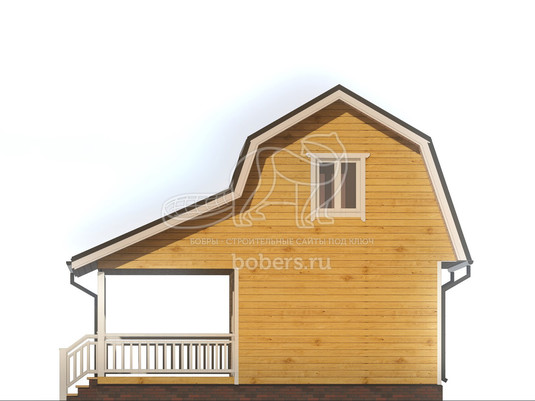 3d проект ББ048 - фасад 3