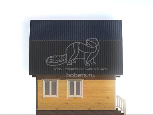 3d проект ББ054 - фасад 4</div>