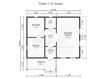 3d проект ББ063 - планировка 1 этажа (превью)