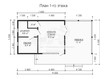 3d проект ББ067 - планировка 1 этажа</div> (превью)