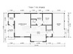 3d проект ББ068 - планировка 1 этажа</div> (превью)