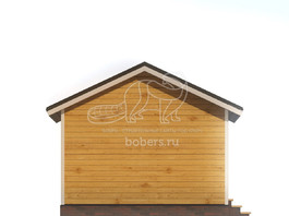 3d проект ББ071 - фасад 4