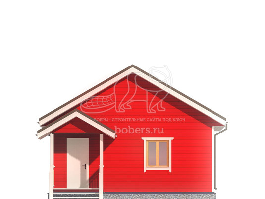 3d проект БК011 - фасад 1