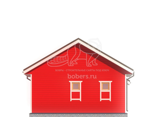 3d проект БК011 - фасад 3