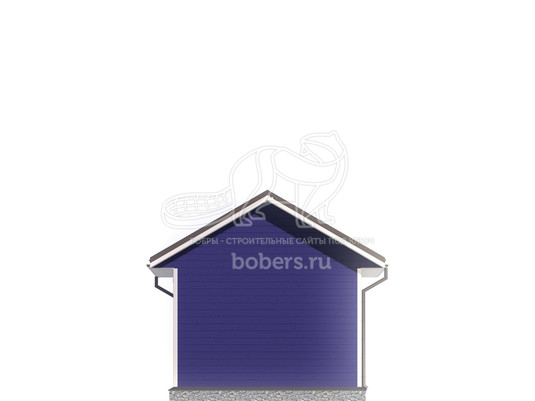 3d проект БК026 - фасад 3