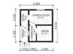 3d проект БК031 - планировка 1 этажа</div> (превью)