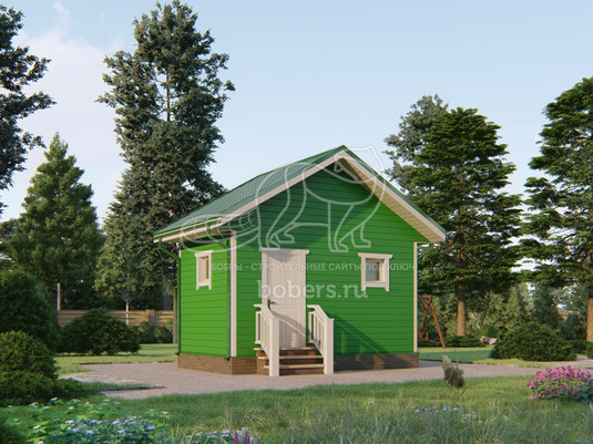 3d проект БК033 - вид спереди