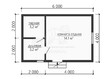 3d проект БК036 - планировка 1 этажа</div> (превью)