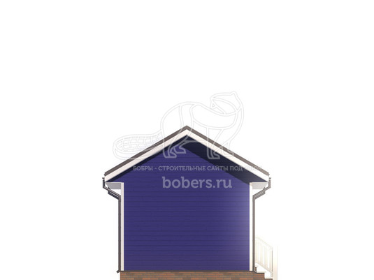 3d проект БК036 - фасад 2