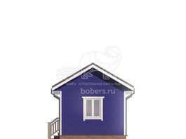 3d проект БК036 - фасад 4