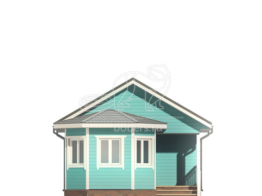 3d проект БК039 - фасад 1