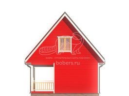 3d проект БК051 - фасад 3