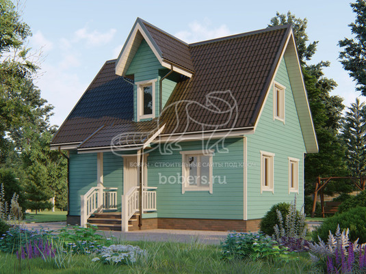 3d проект БК059 - вид спереди