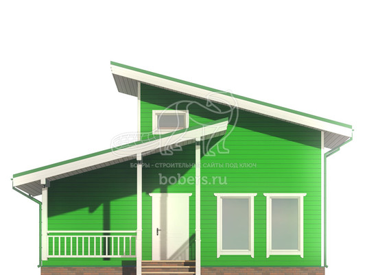 3d проект БК063 - фасад 1