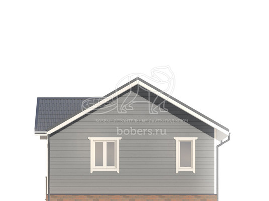 3d проект БК065 - фасад 2