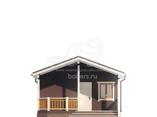 3d проект БК070 - фасад 1