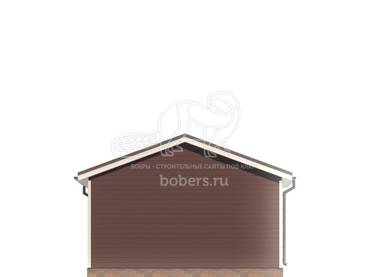 3d проект БК070 - фасад 3