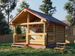 3d проект БО014 - вид сзади (превью)