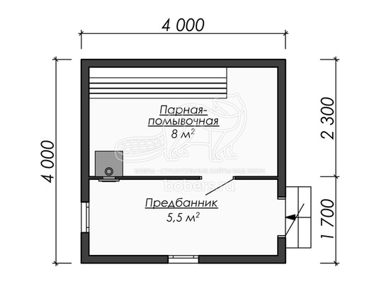 3d проект БУ025 - планировка 1 этажа</div>