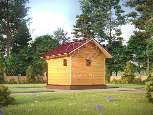 3d проект БУ025 - вид спереди