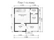 3d проект БУ044 - планировка 1 этажа (превью)