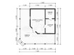 3d проект БУ049 - планировка 1 этажа</div> (превью)