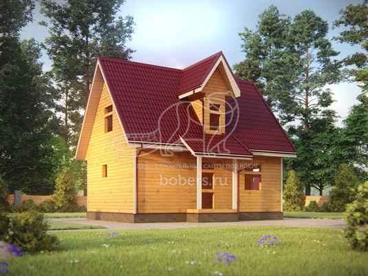 3d проект БУ059 - вид спереди