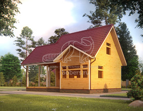 3d проект БУ066 - вид сзади</div>