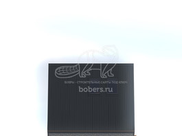 3d проект ДАФ001 - фасад 2