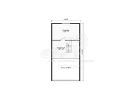 3d проект ДБХ002 - планировка 2 этажа