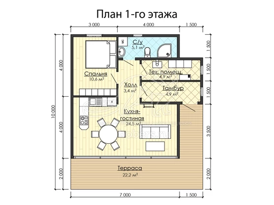 Мебелировка 2d