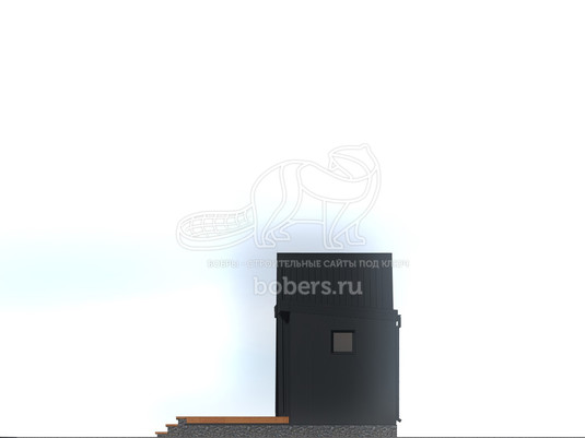 3d проект ДАФ020 - фасад 4</div>