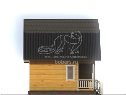 3d проект ДБ007 - фасад 4</div>