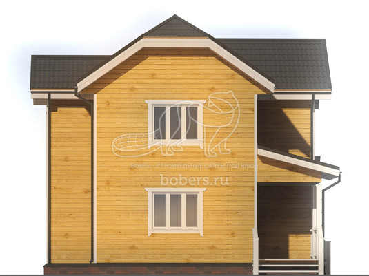 3d проект ДБ009 - фасад 4</div>